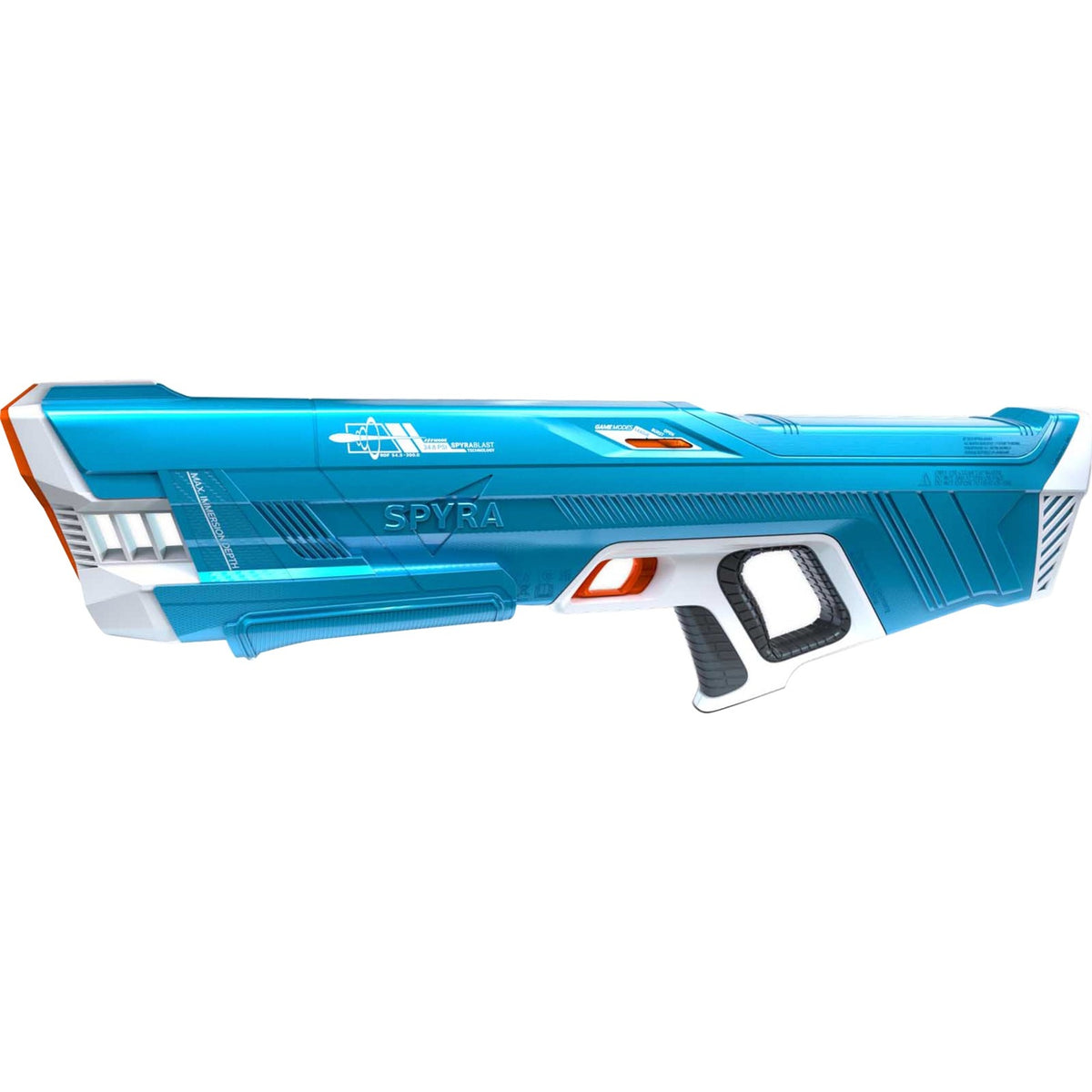 Spyra Blauw - Elektrische Waterpistool - 3 Watergun Blue – ToysOutdoor.eu